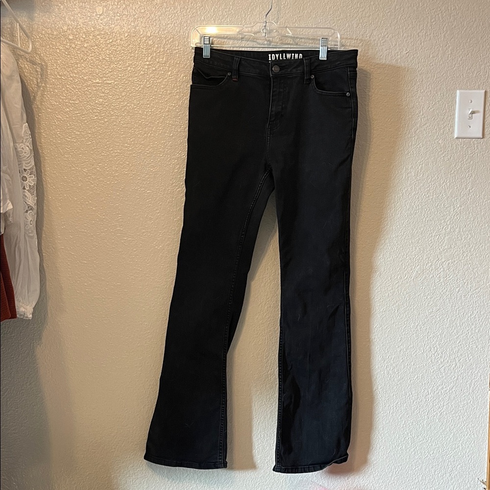 idyllwind Women's Black flare bootcut jeans